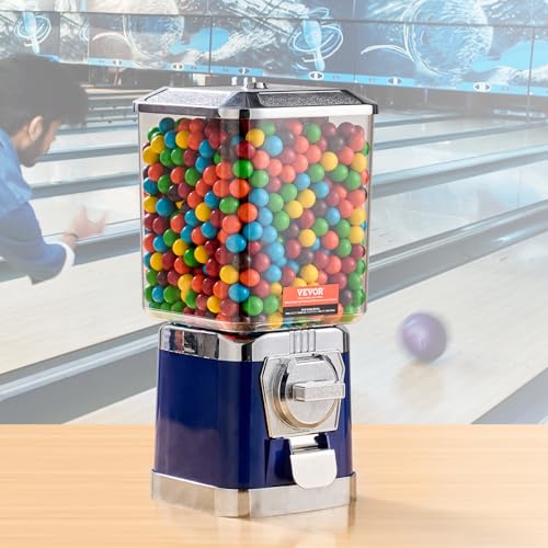 Vevor GUMBALL MACHINES25 CENTS Gumball Machine For Kids, 17"H Home Candy Vending Machine, Pc Gumball Dispenser, Bubble Gum Machine For Game Stores thumb #7