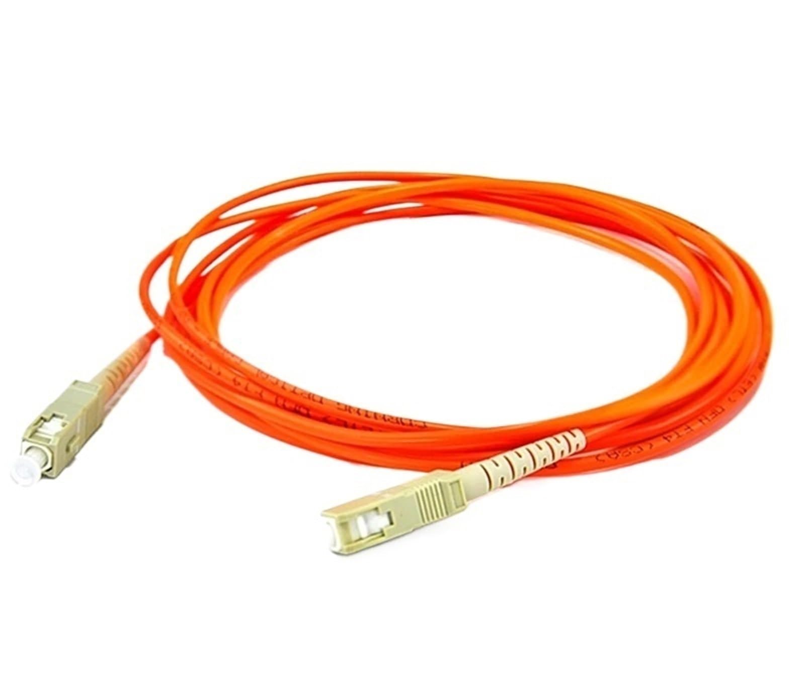 SC-SC Glasfaser-Patchkabel, 3 mm, OM1, Multimode, Simplex, 1–10 m, 20 Stück(1MTR)