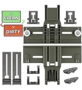 Upgraded W10350376 Dishwasher Top Rack Adjuster Parts For Whirlpool Kenmore W10195840 KUDS30IXSS4...