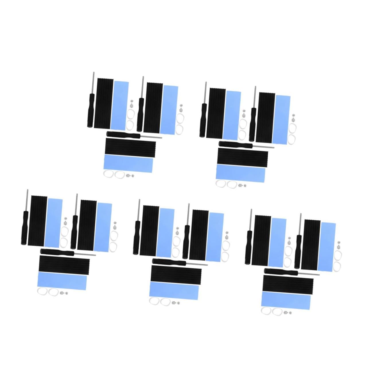 OSALADI 15sets Ssd Heatsink Kit Cooling Pad for Solid State Drives Heat Dissipation to Prevent Overheating Sleek Design for Enhanced Computer Aesthetics
