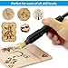 Hengwei Wood Burning Kit with Wood Burners 20 Pyrography Wire Tips and Digital Adjustable Temperature Control for Wood Leather and Gourd (1x A Set of Pyrography Machine)