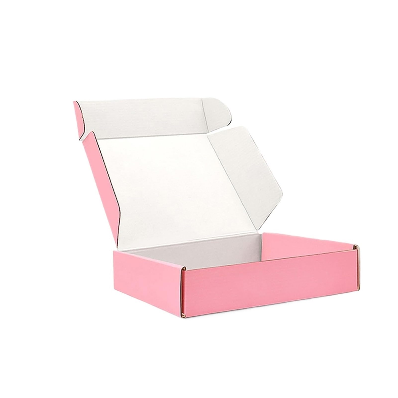 30PCS Shipping Boxes Cardboard Corrugated Mailer For Packaging Craft Giving Products For Small Business Wedding Party For Mailer, Shipping(Pink)