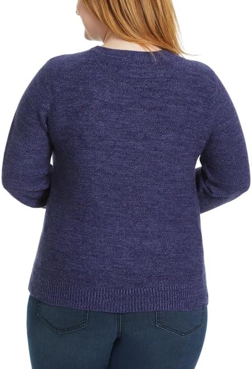 Gloria Vanderbilt Women’s Soft Crewneck Sweater, Standard Fit, Long Sleeve Pullover - Image 9