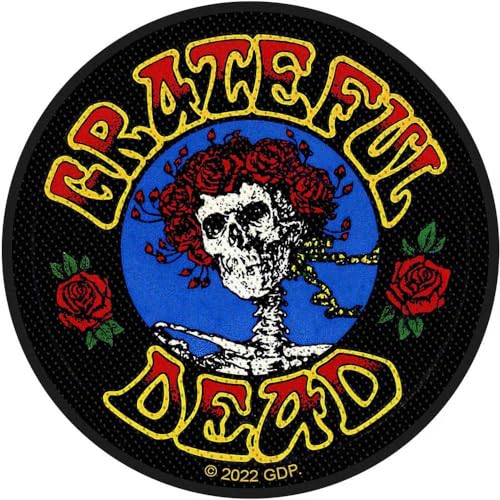 Grateful Dead Patch Vintage Bertha Seal Official Woven Sew On 105 X 45Mm Size Accessory Size