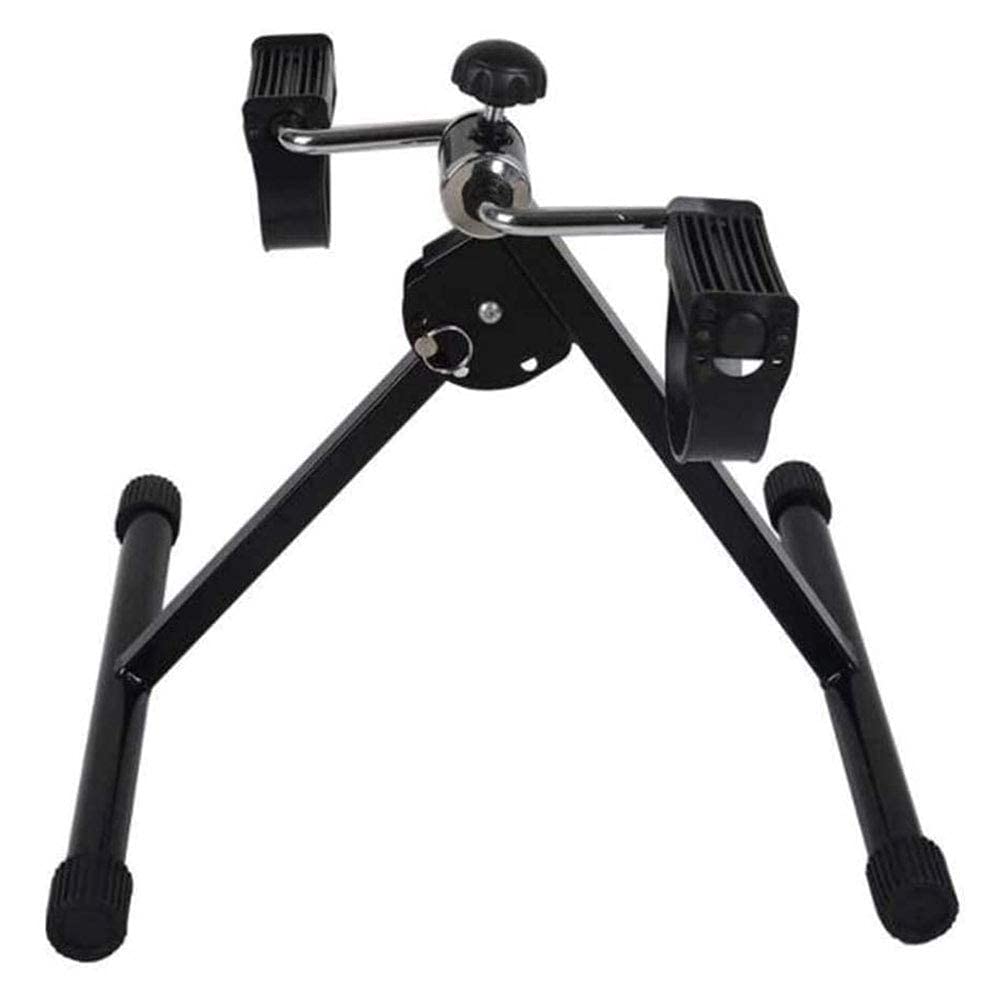 Mini Cyclette Pieghevole, Cyclette a Pedale per Braccia e Gambe, Attrezzatura per la Riabilitazione Fitness Regolabile, per Allenamento Fitness in Palestra per Anziani