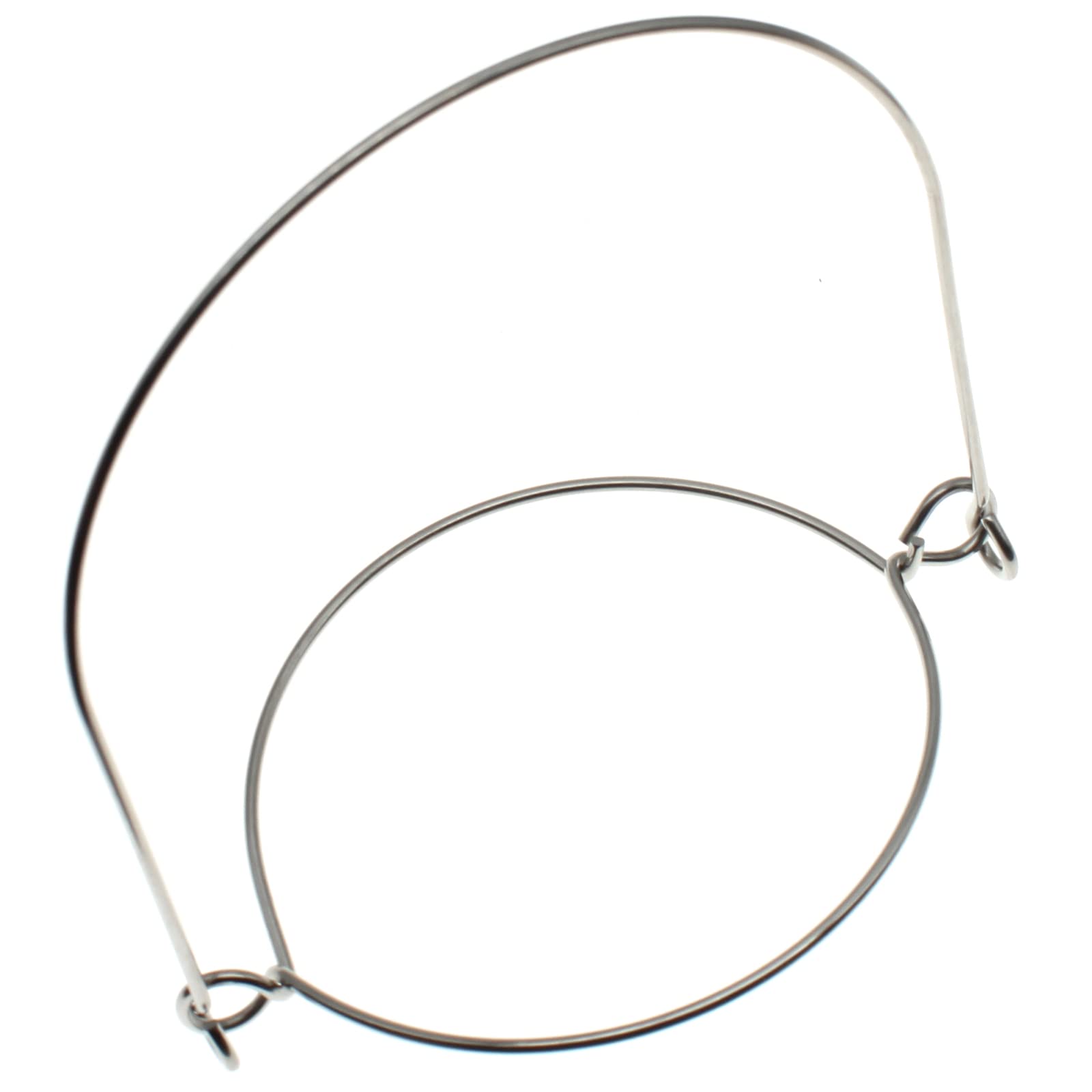 OZXNO Stainless Steel Wire Handles 6pcs Handle-Ease Mason Jar Wire Hangersfor 70mm Regular Mouth Mason Jar Ball Pint Jar Canning Jars(Silver)