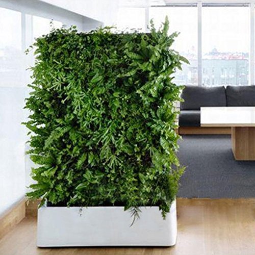 Whitelotous 56 Pockets Vertical Garden Plant Grow Container Bags, Living Wall Hanging Planter, Eco-Friendly Green Field Pot For Herbs Strawberries Flowers #TOP3