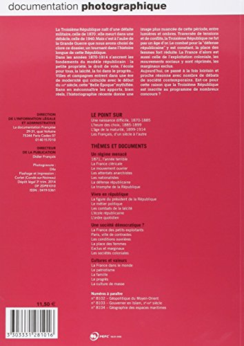 La France sous la IIIe. la République à l'épreuve