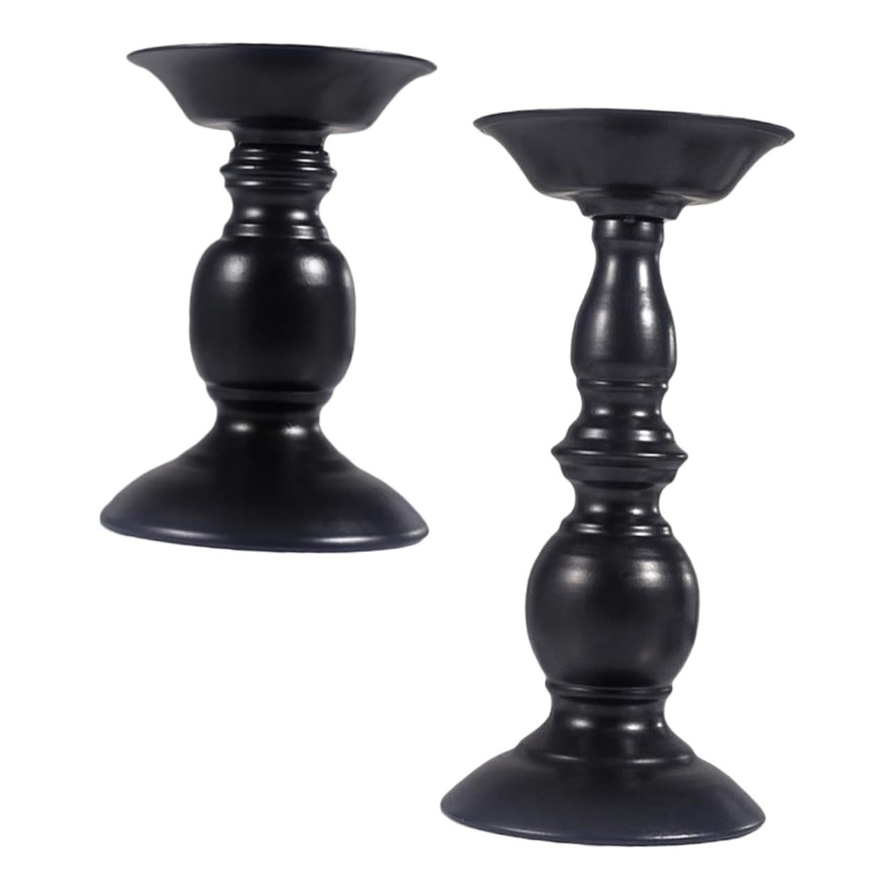 Candelabro de Hierro Estilo Europeo Retro, 2 Unidades