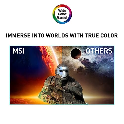 MSI G271CP - Monitor Gaming 27" FHD 165Hz con FreeSync y Ajustes