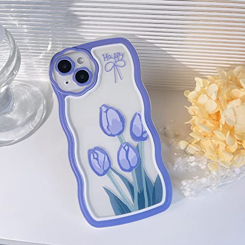 Coque iPhone cœur et tulipe antichoc et anti-rayures pour iPhone 13 12 11