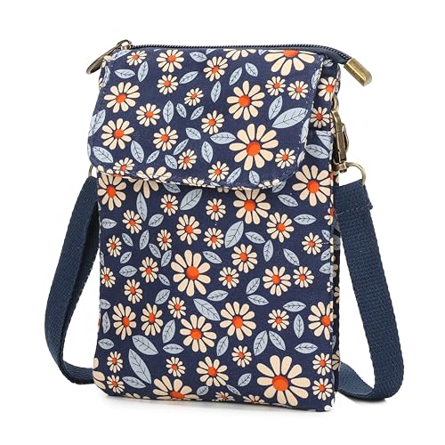 Image of Small Crossbody Phone Purse Wallet Bag Cute Crossbody Purse Cellphone Wallet Shoulder Bag For Women and Girls Gifts