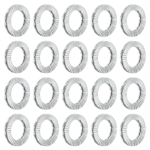 Rondelles de verrouillage #10 en acier inoxydable 304 anti-vibration pour visserie métallique