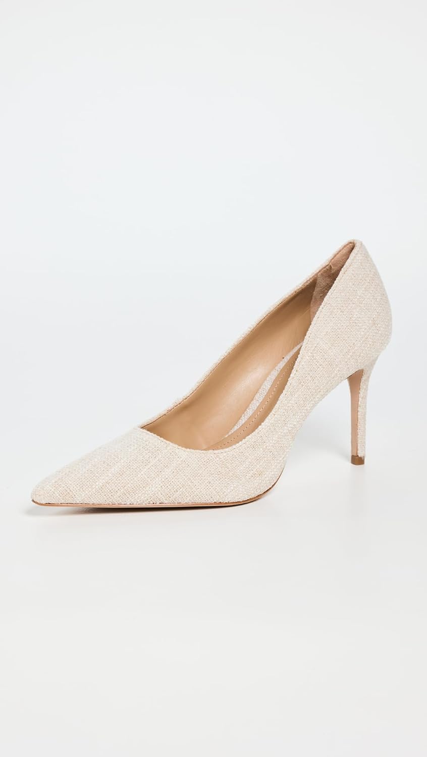 SCHUTZ Women's Lou Linen Tweed Pumps