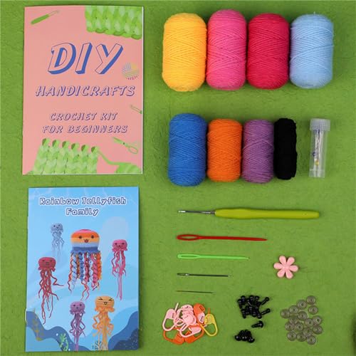 Kit de crochet pour débutants solution complète pour surmonter les difficultés du tricot - 5
