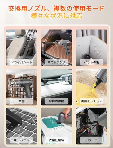 ANGEL CITIZ ハンディクリーナー ATJ-2366 の商品画像 5