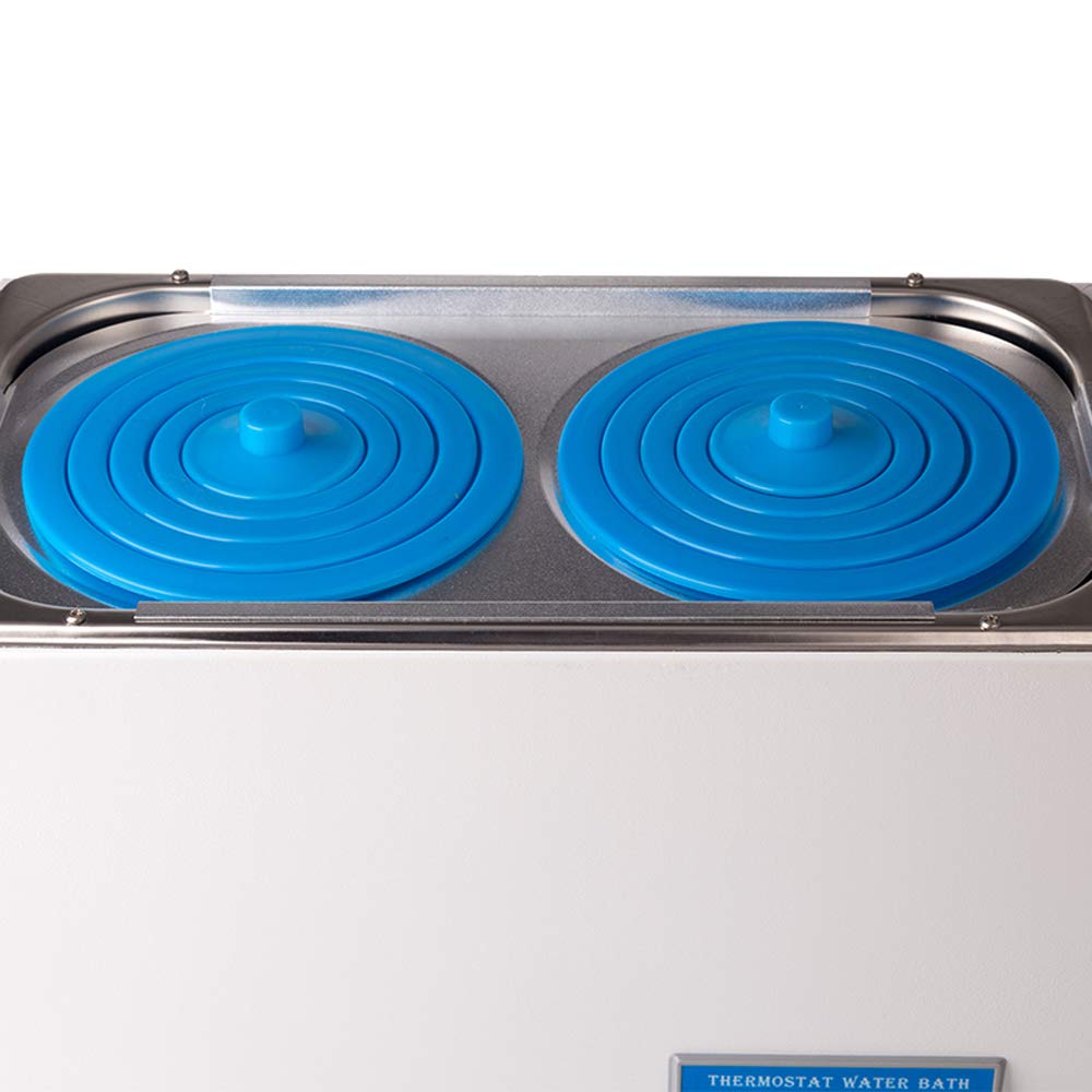 Baño María termostático digital para laboratorio, calentador eléctrico para baño María, baño María termostático digital para laboratorio, suministros para baño María de laboratorio con revestimiento