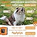Ultrasonic Dog Bark Deterrent Devices,Rechargeable Anti Barking Device for Dogs 2025,LED Flashlight,35ft Range to Stop Barking Silencer Neighbors Dog,Safe & Effective for Dogs（Orange）
