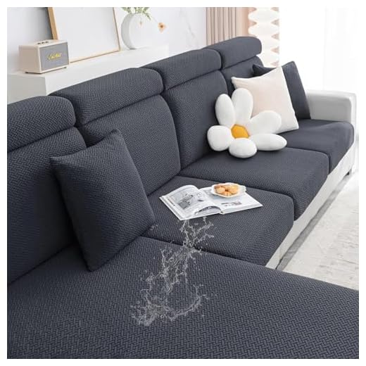 Waterproof Sofa Cushion Covers Set