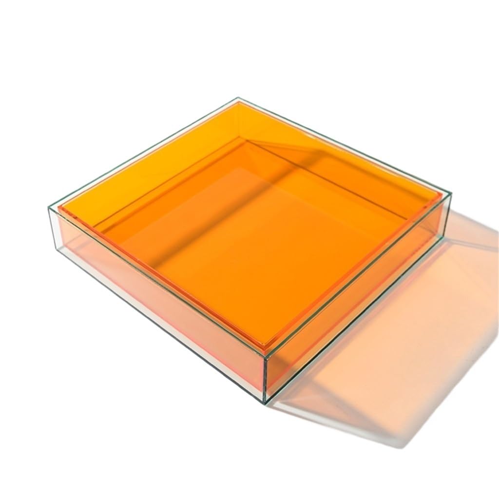Plateau de rangement acrylique : rangez vos cosmétiques et clés sans désordre