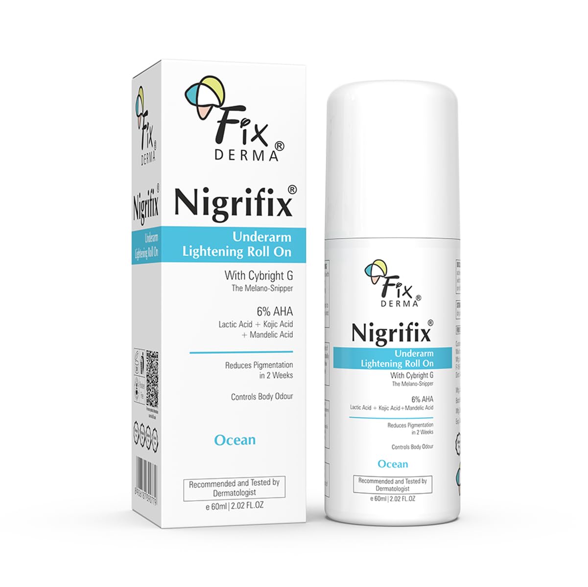 Fixderma Nigrifix Underarm Roll-On AHA Exfoliator