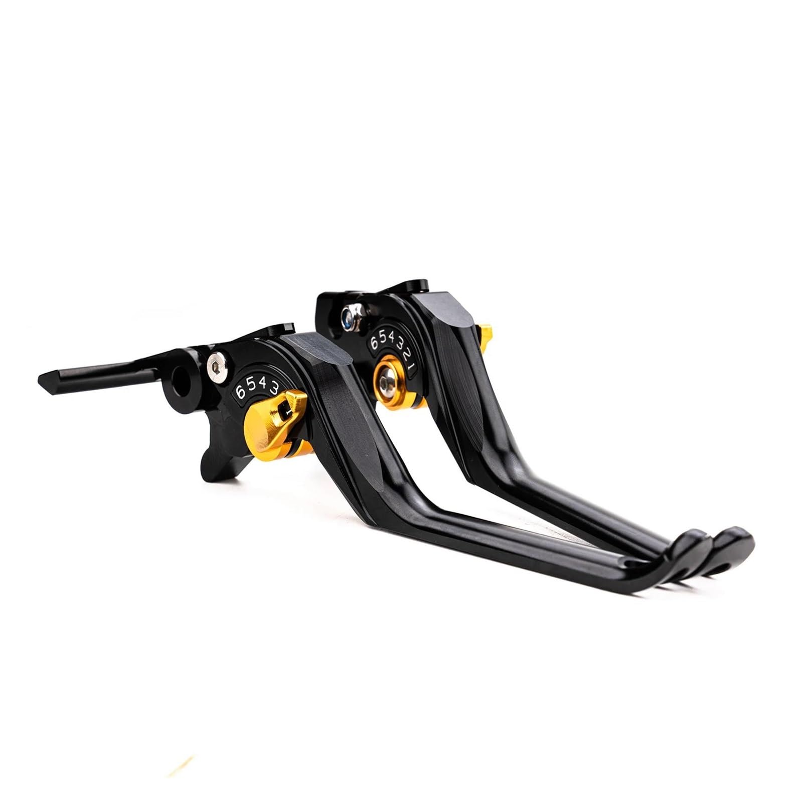 Rvevfbkbal Gold For Pcx125 Pcx150 Pcx160 Motocycle Adjustable Brake And Clutch Levers Accessories(Gold)