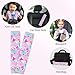 Seat Belt Cover Pad for Baby, Soft Seatbelt Cushion Covers for Kids 2Pcs Car Seat Strap Shoulder Pads for All Car Seats, Stroller, High Chair
