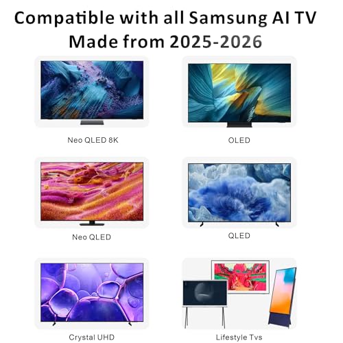 Image of Replacement Solarcell Remote for Samsung Smart TV Remote w /AI YouTube