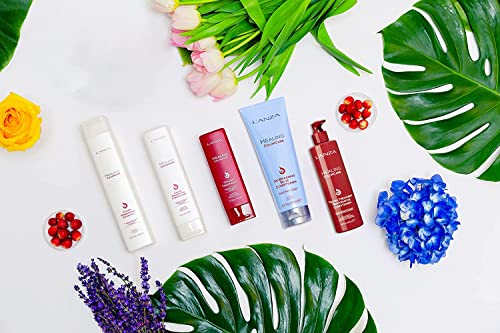 L’anza Healing Colorcare Trauma Treatment - Leave-In Bleach Damage Reconstructor Sample Size, Refreshes, Repairs And Extends Color Longevity Up To 107%, With Triple Uv & Heat Protection (0.25 Fl Oz) #TOP4