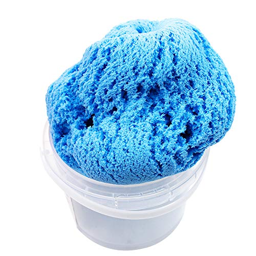 SISLAND Cloud Slime for Kids-Fluffy Slime Butter Slime Supplies-Best Toy Gift for Girls and Boys (Blue)