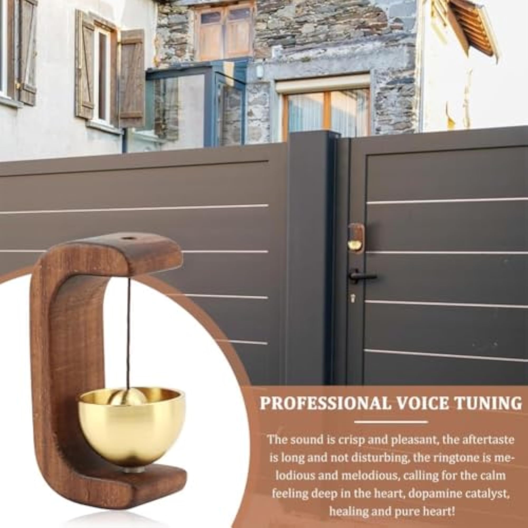C Shape Magnetic Hanging Door Bell Chime for Business