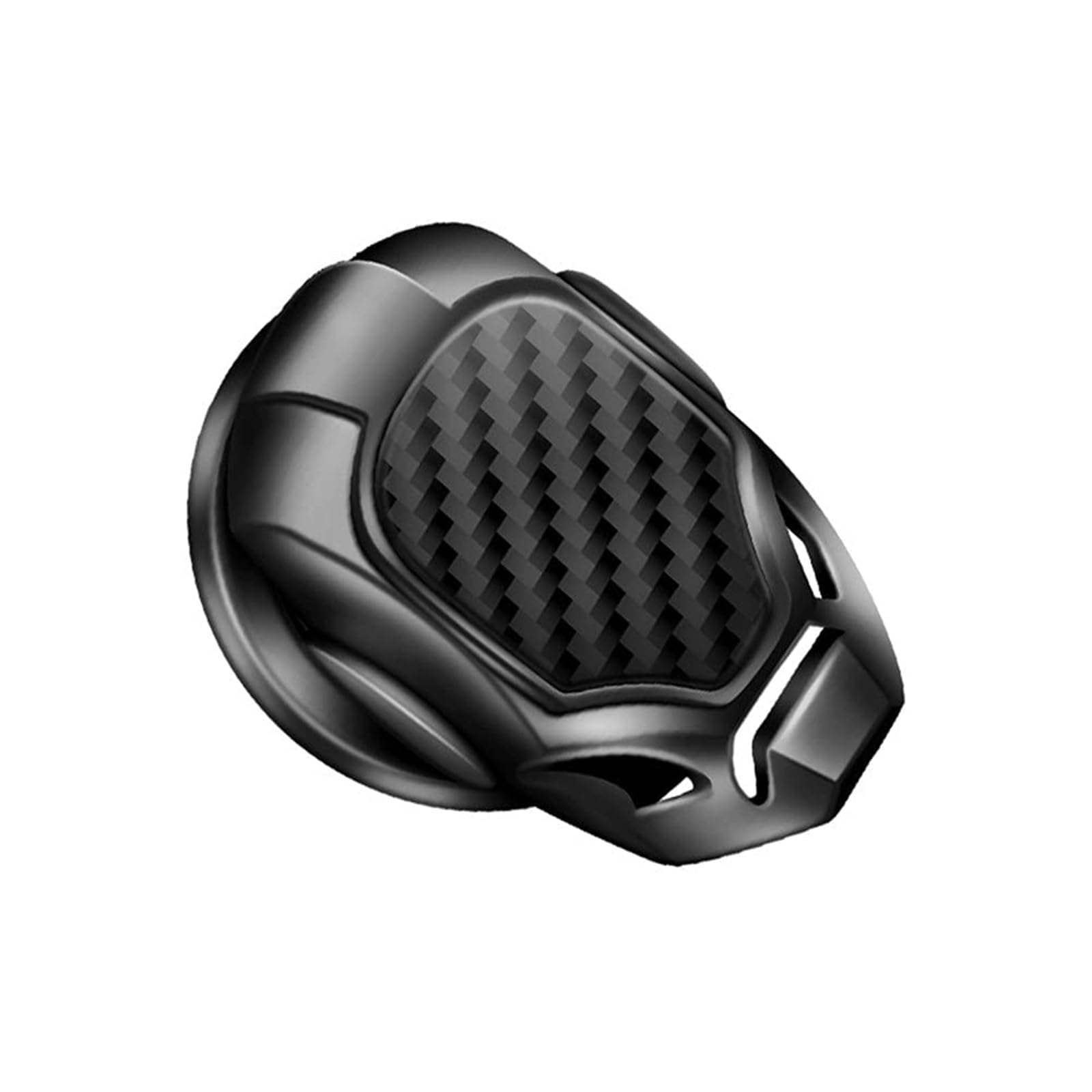 RIMENGDAN 1 for Carbon Fibre Auto Engine Start Stop Button Cover for Audi RS5 (F5, facelift 2020) 2020-2024, Vehicle Ignition Switch Cap Sporty Push Start Button Trim,A