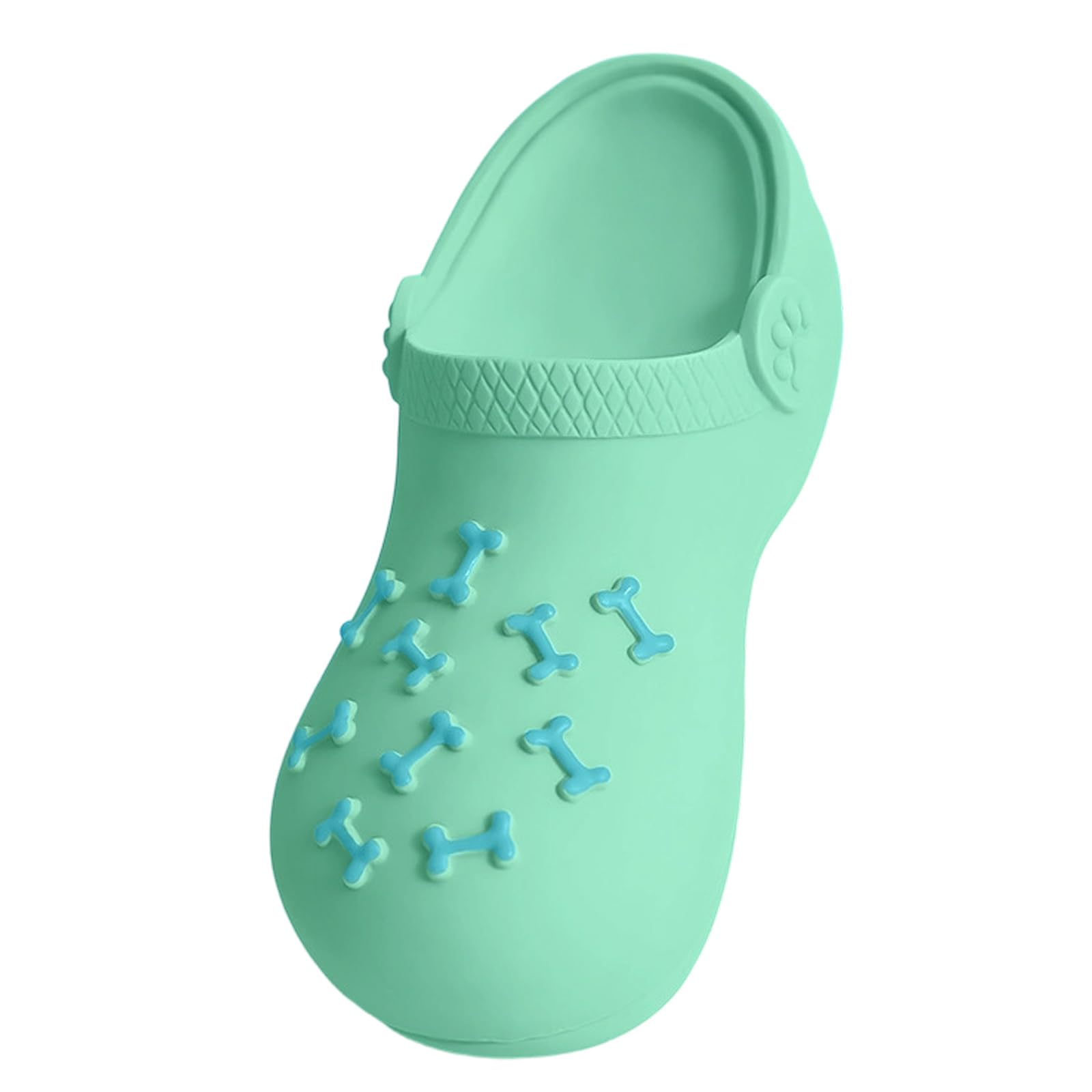 MICFENY Latex Chew Resistant Dog Slipper With Squeaker Sound Chewing Toy For Large Dogs Teeth Bumps