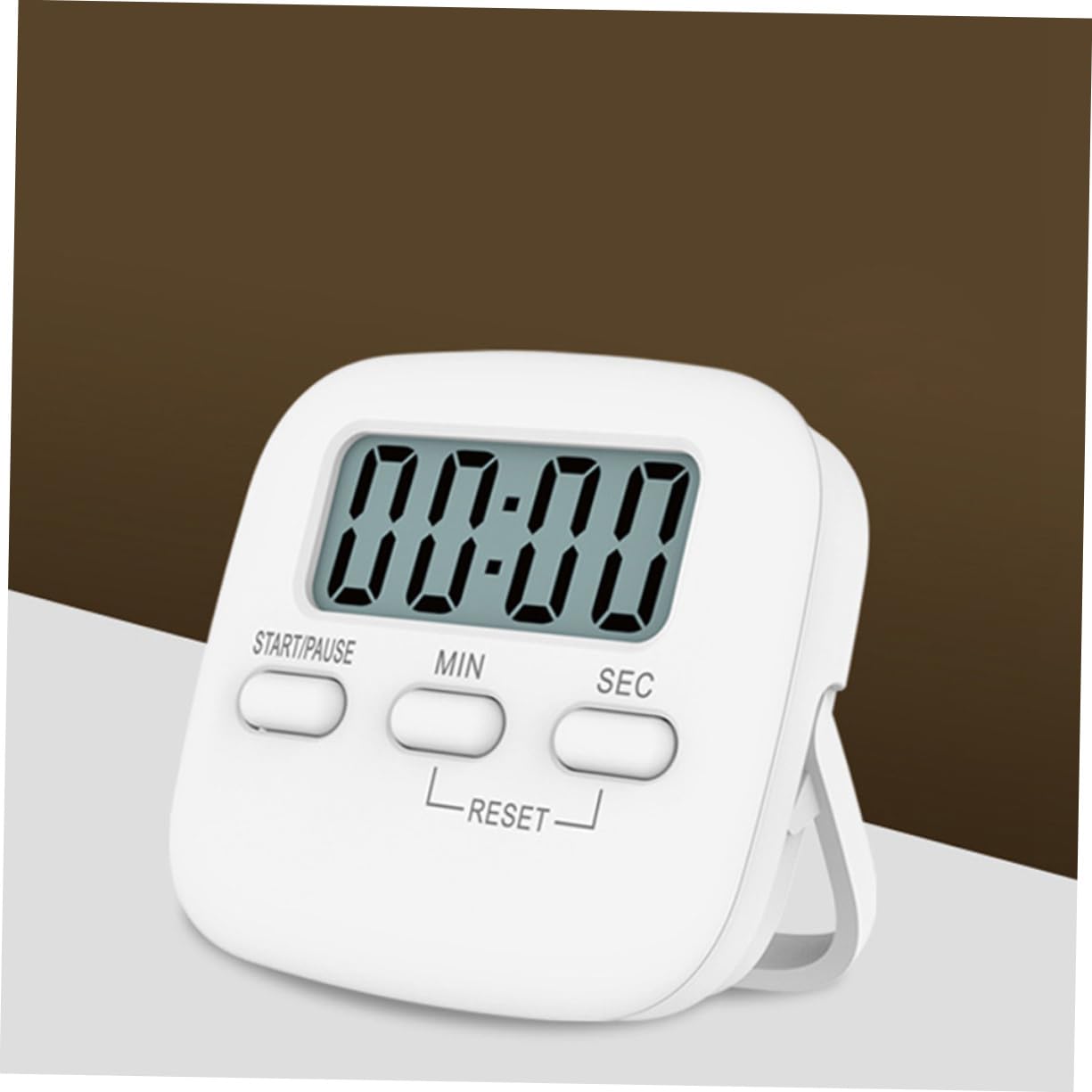 6 Pz Orologio Timer Da Cucina Digitale Timer Da Tavolo Orologi Digitali Tappetini Per Lavello Da Cucina Orologio Digitale Timer Digitali Sveglia Orologio Per Ufficio Bianca Amosfun