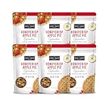 Safe + Fair Honeycrisp Apple Pie Granola – Gluten-Free, Vegan & Plant-Based Snack with Real Honeycrisp Apples, Whole Grains, Non-GMO, Kosher, No Preservatives - 12oz, 6 Pack
