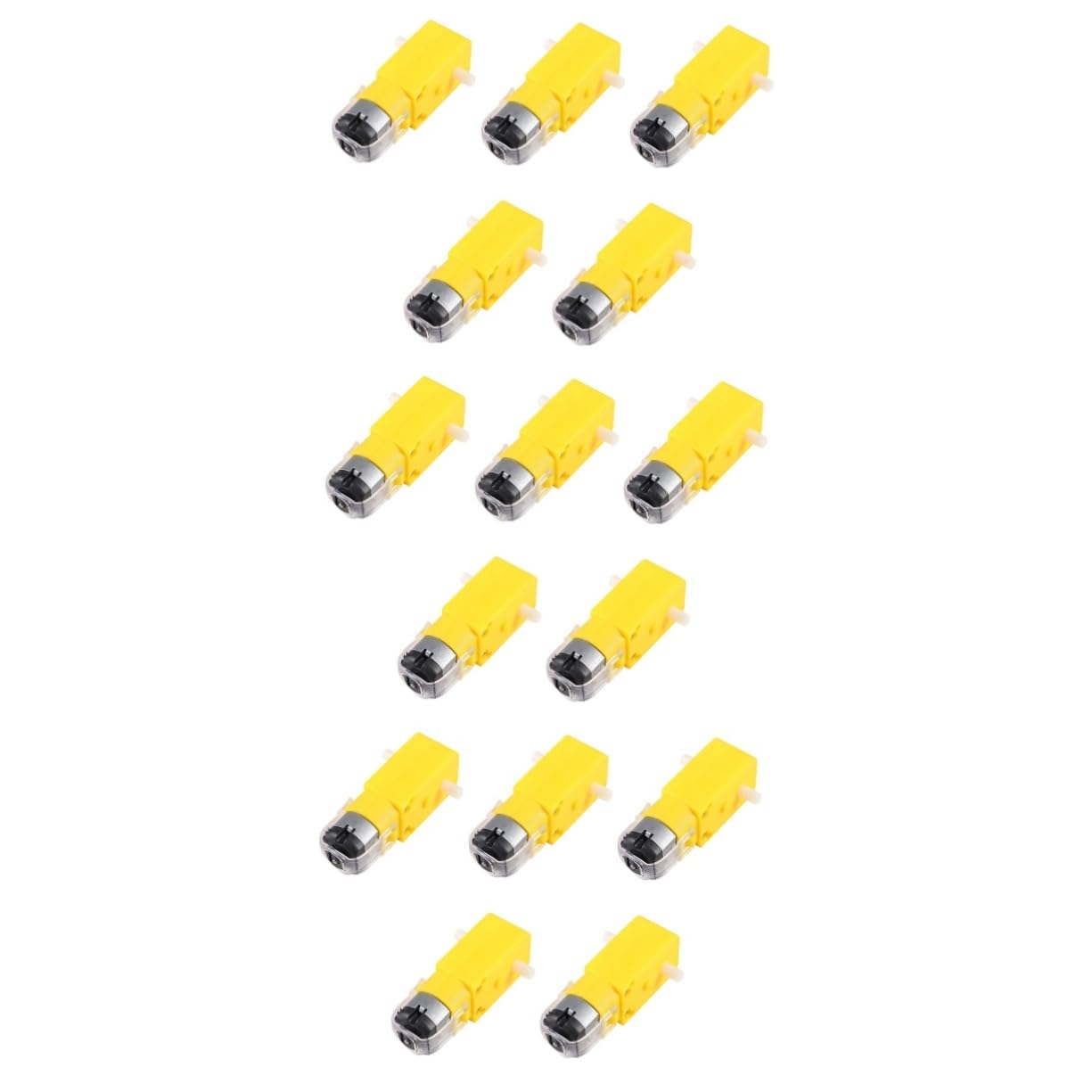OSALADI 3 Sätze Getriebemotor Doppelwellen-elektromotor Für Smart Car Robustes Design 3-12 V Spannung 5 Stück * 3