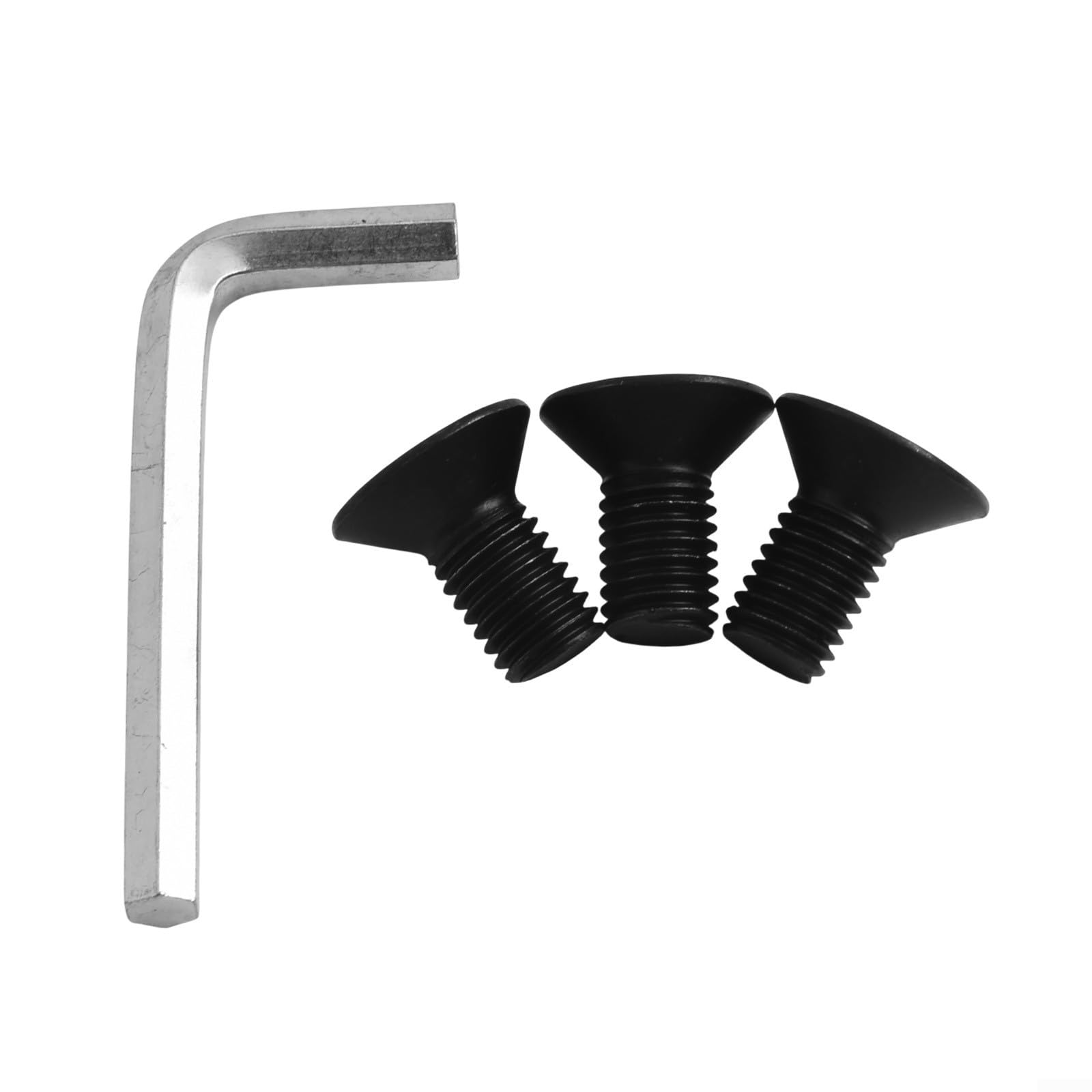 Trimmer Head Screws Set for Grass Trimmer Brush with Wrench, Aluminum Lawn Mower Accessories, Easy Installation, Efficient Cutting, Compatible with Various Models, 15 Pieces