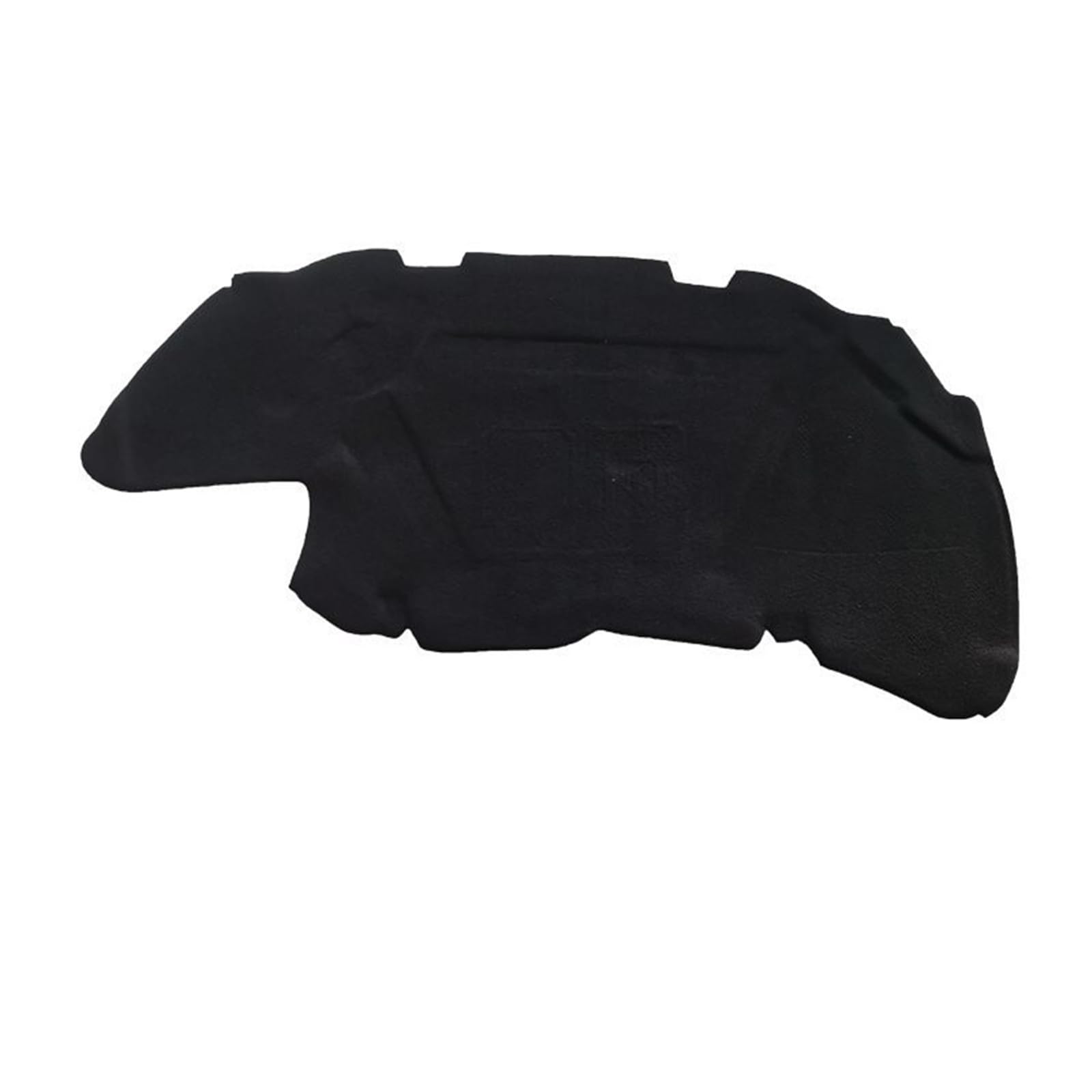 Chpbzaaky Black Compatible For Peugeot 206 2003 -2013Car Heat Sound Insulation Cotton Front Hood Engine Firewall Mat Pad Cover Noise Deadener(Black)