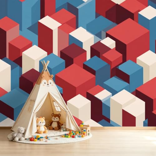 Papier Peint Mural Art effet 3D Géométrique Grand Format - 5