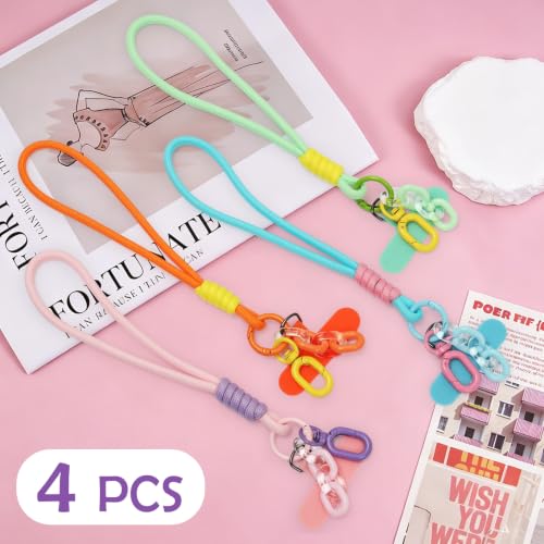 Kaluofan Phone Braided Rope Charm Strap