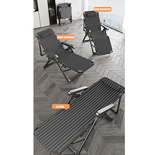 Fauteuil de jardin à gravité zéro fauteuil inclinable extérieur plage - 5