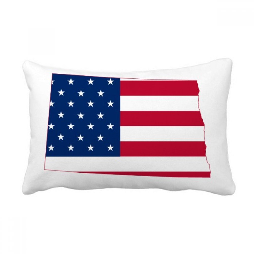 Jeter coussin américain rayures USA pour décoration maison de standing