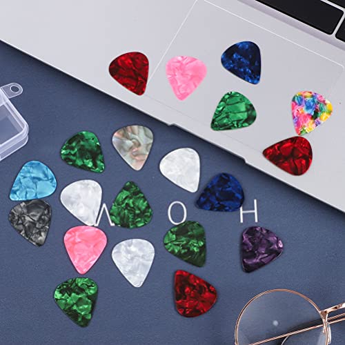 Lanjue Lot de 20 Médiators pour Guitare, 4 Épaisseurs Différentes Plectre Guitare en Celluloïd Pick 0,46 /0,71/0,96 /1,2… - Les Beatles, Paul McCartney, John Lennon, RIngo Starr, George Harrison Lanjue Lot de 20 Médiators pour Guitare, 4 Épaisseurs Différentes Plectre Guitare en Celluloïd Pick 0,46 /0,71/0,96 /1,2… – Image 4