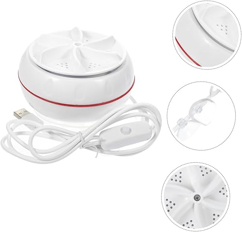 Miniatura 5 de DOITOOL Mini lavadora portátil con carga USB para ropa interior y calcetines de viaje, ropa interior y calcetines, ligera y compacta con diseño de
