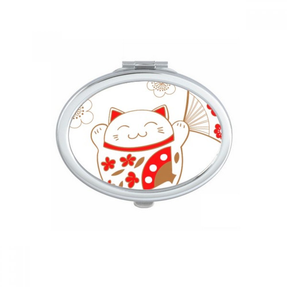 Miroir de poche Fat Cat petit cadeau mignon culture japonaise