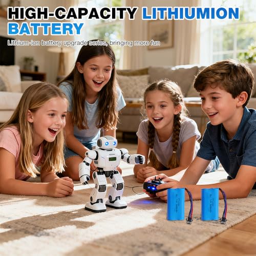 2 Piezas 3000mAh 7.4V Litio RC Batería, Recargables de Iones de Litio de 7,4 V con SM-3P Plug, Cargadores, Li-Ion Batería para Vehículos RC, Tanques, Coches y Robots - imagen 7