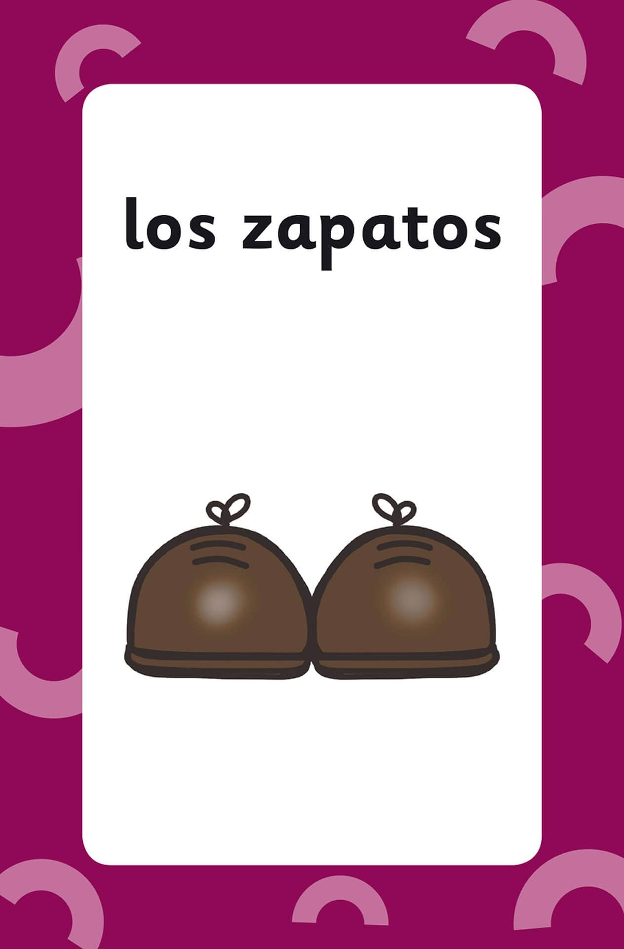 Spanish Vocabulary Flashcards for Ages 5-7 (with Free Online Audio)