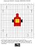 Improved M4 AR15 M16A2 25 Meter Zeroing Targets (Red w/ Yellow Center, 25 pack)
