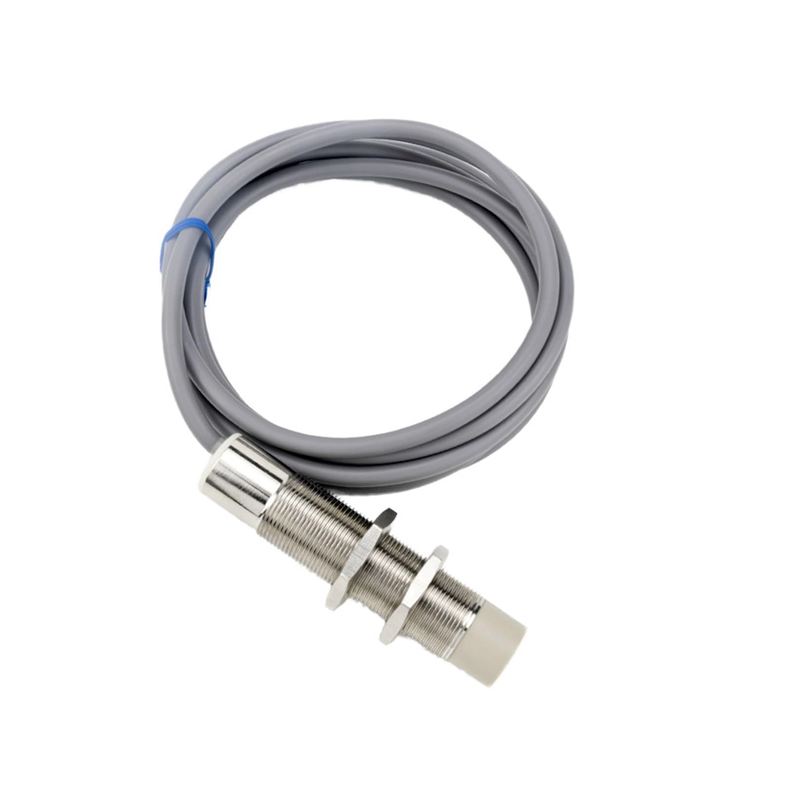 NOBIRTBSA M18 Industrial Flush Non-Flush Copper Tube Capacitive Sensor Switch(M18 Non-flush Npn No-sn:8mm)