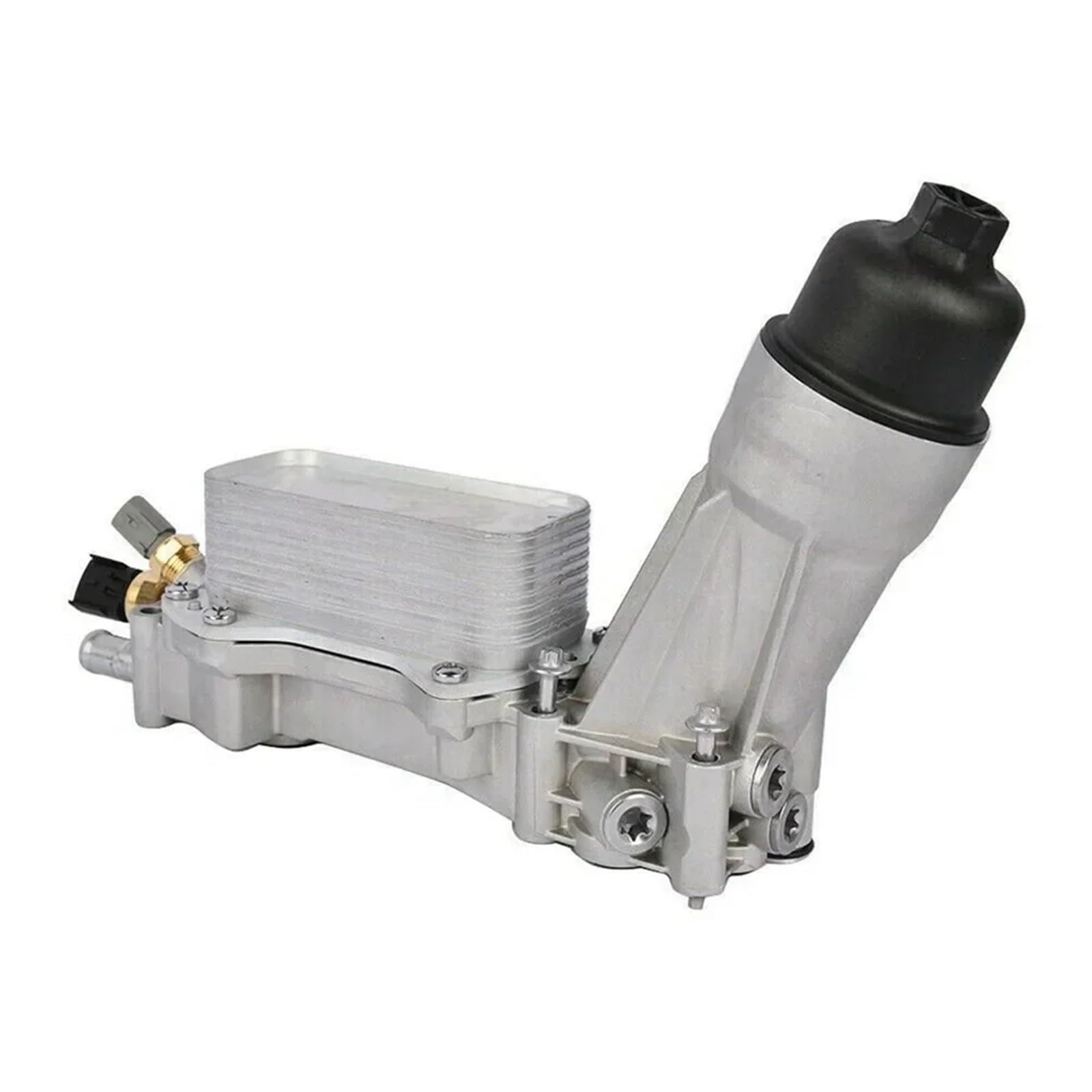 Filtro olio motore in alluminio 68105583AF Adatto per Dodge Journey Adatto per Challenger Adatto per Jeep Adatto per Grand Transmission Oil Cooler